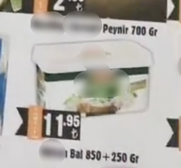 20. Peynir - 11.95 TL
