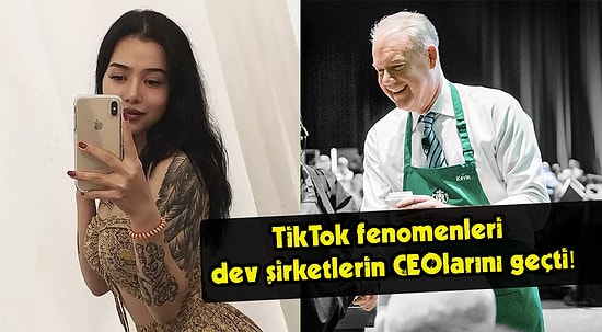 Starbucks ve McDonald's CEO'larını Geçen TikTok Fenomenlerinin Dudak Uçuklatan Kazançları