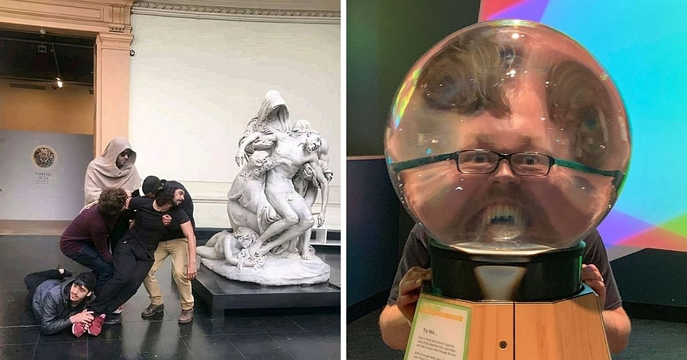 17 случаев, когда взрослые решили развлечься в музеях и художественных галереях