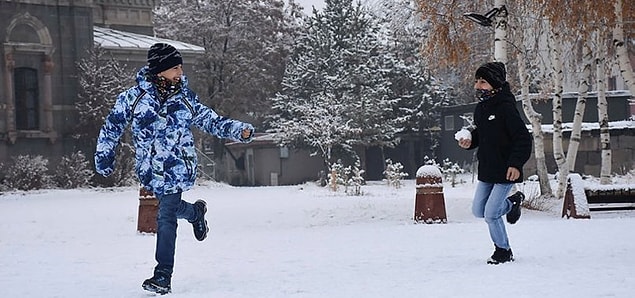Artvin'de Eğitime Kar Engeli