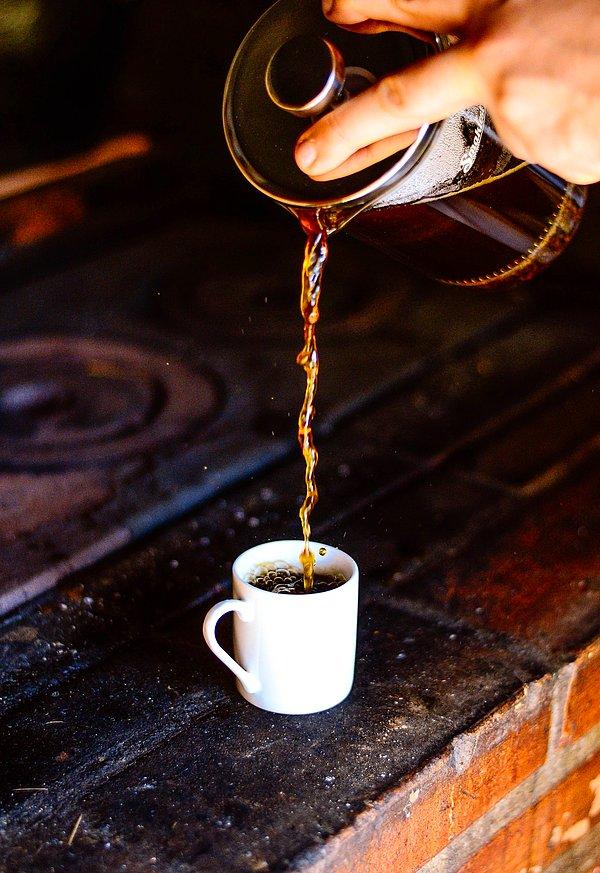 Fincan başına 7 gram filtre kahve konabilir.