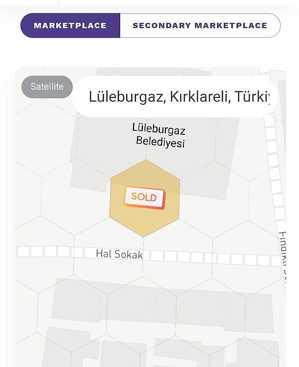 4. Trakya'nın en şirin belediyesini 10 dolara satmışlar... Tweet'i, Lüleburgaz Belediyesi paylaştı. Belediye binası Metaverse'te satılmış!