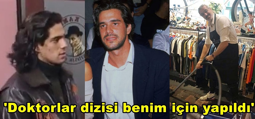 Fırtınalar Dizisinin Cengiz'i Ünlü Manken Ömer Seval Yıllar Sonra 'Esnaf' Olarak Karşımıza Çıktı