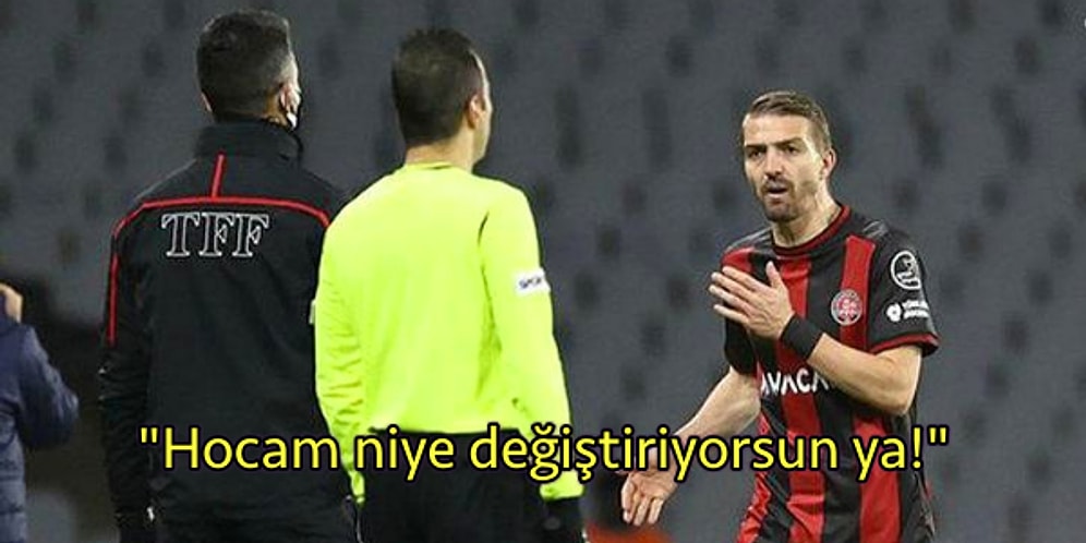 Fatih Karagümrük-Beşiktaş Maçında Oyundan Alınan Caner Erkin Hocası Volkan Demirel'e Tepki Gösterdi