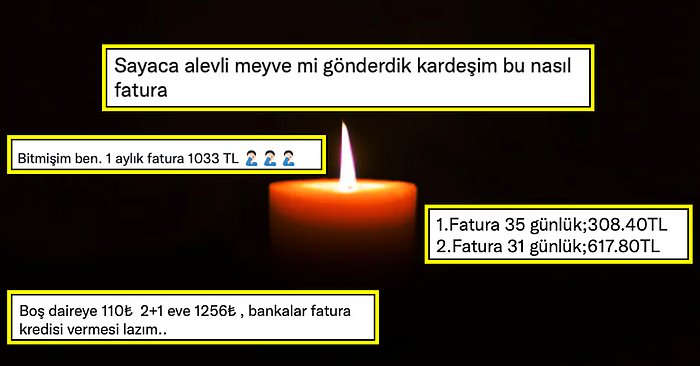 Son Fahiş Zamlarla Birlikte Faturalarını Gördükten Sonra Sanayide Yaşayıp Yaşamadığını Sorgulayan Kişiler