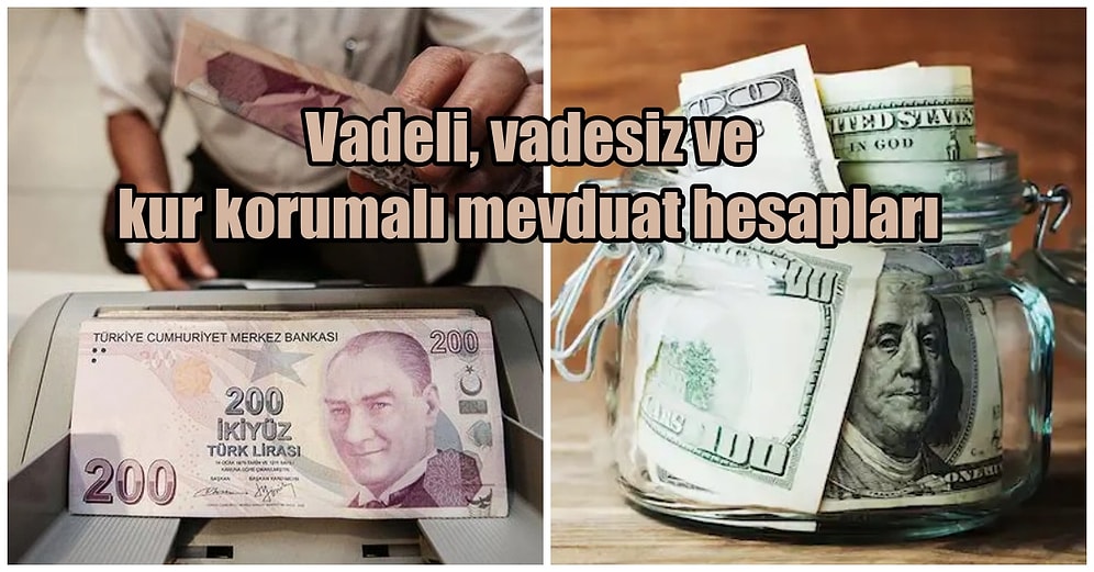 Vadesiz Hesap, Vadeli Mevduat Hesabı ve Kur Korumalı Vadeli Mevduat Hesapları Arasındaki Farklar Nelerdir?