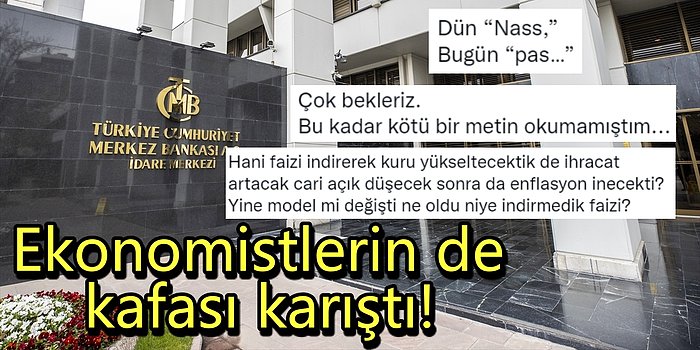 Merkez Bankası Faize Dokunmadı Ama Karar Metni Kafaları Karıştırdı: Ekonomistler Ne Dedi?