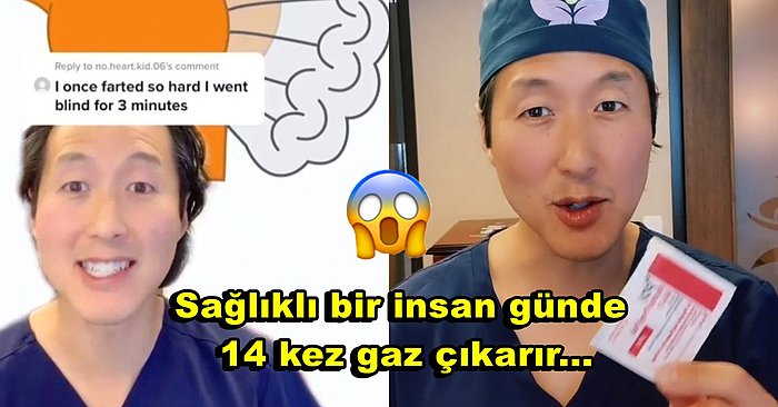 TikTok Fenomeni Doktorun Ortaya Attığı İlginç İddia: Kötü Kokulu Gaz Çıkardıktan Sonra Kör Kalma Riskiniz Var!