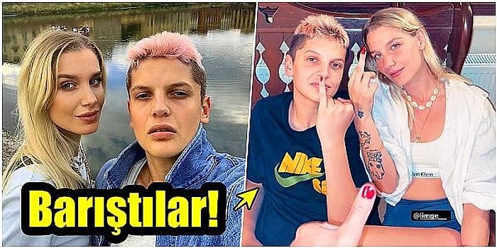 Instagram'dan Birlikte Oldukları Fotoğrafları Silip, Unfollow'u Basan Ebrar Karakurt ile İmge Barıştı!