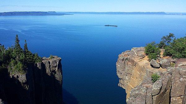 Amerika ve Kanada sınırındaki doğa harikası bir göl: Superior Gölü