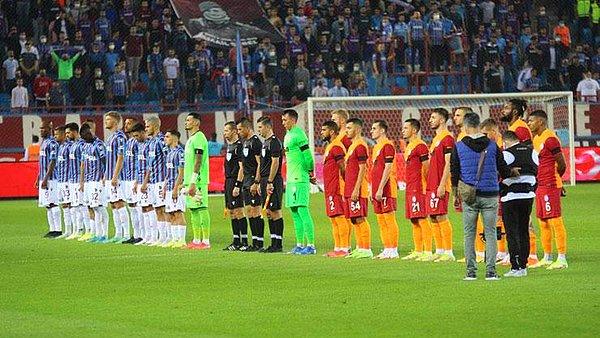 Galatasaray ile Trabzonspor arasında oynanacak maç saat 19.00'da başlayacak