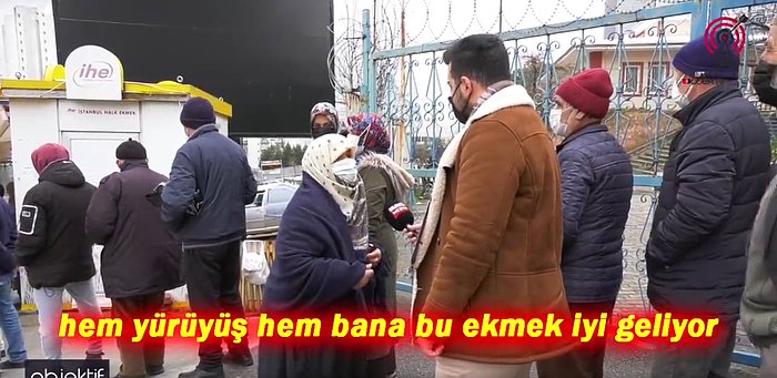 Dondurucu Soğukta Ekmek Kuyruğunda Bekleyen Vatandaşlar: 'Ucuz Olduğu İçin Değil Spor İçin Geliyoruz'