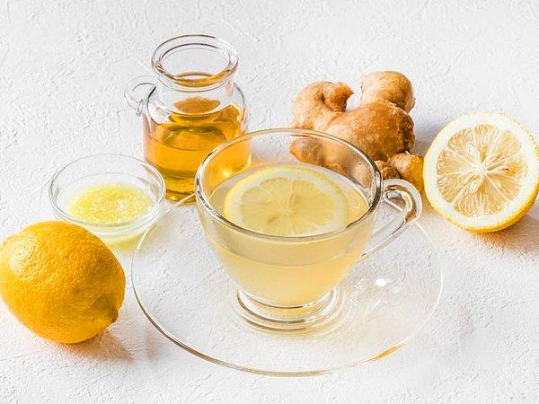 Isıtır ve enerji verir: Limonlu taze zencefilli çay tarifi