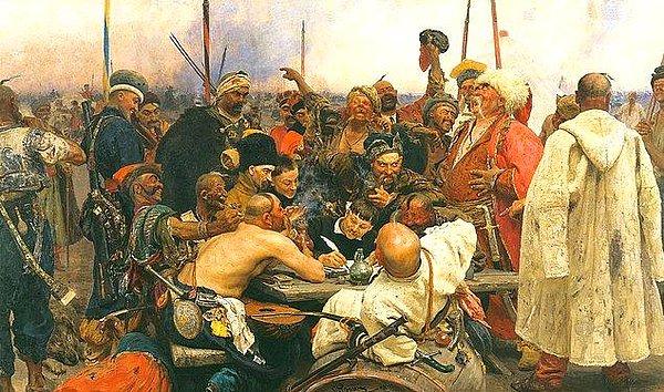 36. Ukrayna - Reply of the Zaporozhian Cossacks