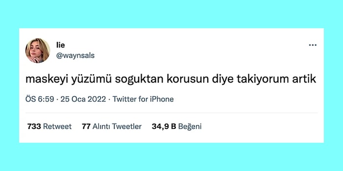 Atkı Yerine Maske Kullananlardan Kıvanç Tatlıtuğ'a Yükselen Kardan Adama Son 24 Saatin Viral Tweetleri