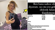 Hamile Olan Seray Sever, 'Buna Sadece Oha Diyorum' Diyerek Üç Ev Kirası Tadında Elektrik Faturasını Paylaştı
