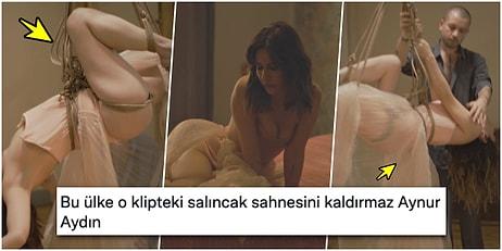 Şarkıcı Aynur Aydın'ın BDSM Temalı Kendini Bağlatarak Astırdığı Yeni Erotik Klibi 'Bilmece' Gündem Oldu!