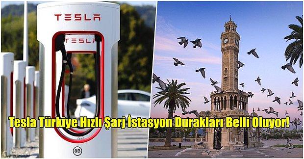 Tesla, İzmir'de Süper Şarj İstasyonu Kuruyor!