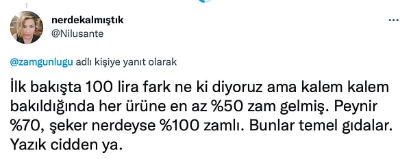 Temel gıdaları alırken bile böbreğimizi bırakmak zorunda kalabiliriz.