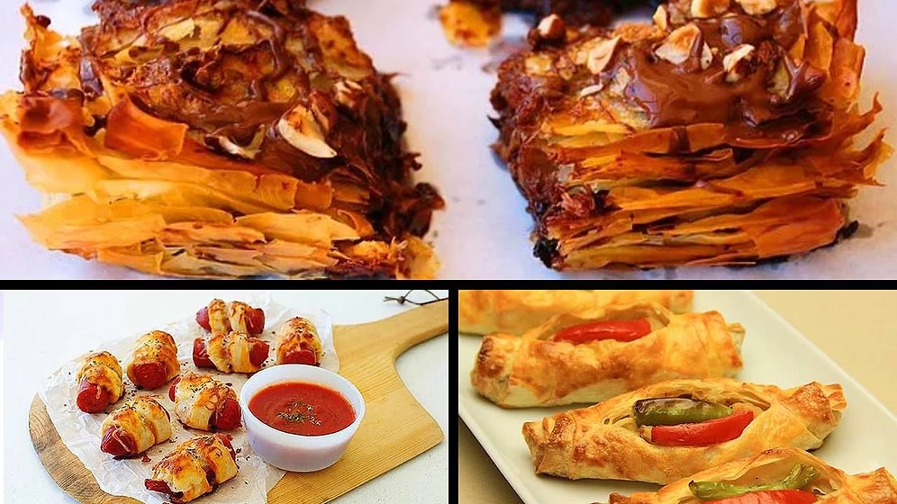 Börek de Olur Tatlı da: Bir Yufkadan Çıkarabileceğiniz 10 Yaratıcı Tarif