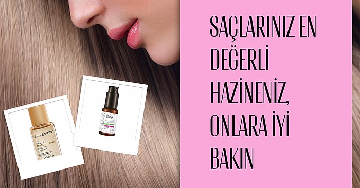 Saçlarınıza İyi Bakın! Saçları İpek Gibi Yapacak Saç Serumları