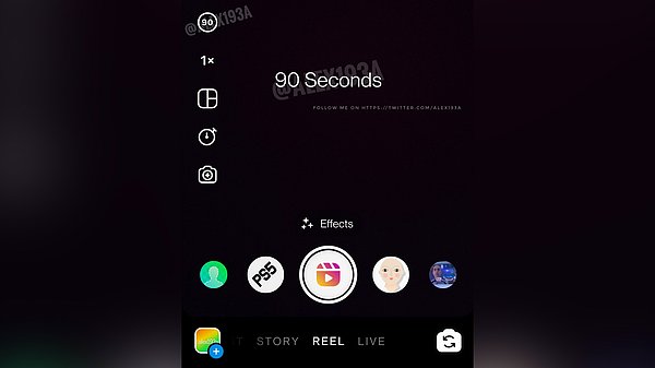 Alessandro Paluzzi isimli mobil uygulama geliştiricisi tersine mühendislik yöntemiyle, Instagram Reels’in yeni süresinin 90 saniye olacağını gözler önüne serdi.