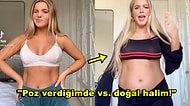 Beden Olumlama Paylaşımları ile Göbeğini Saklamaktan Çekinmeyerek Kalpleri Eriten TikTok Fenomeni!