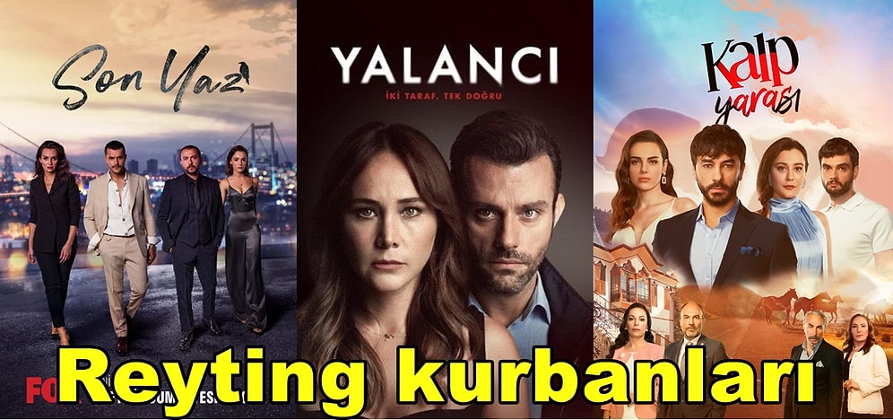 Son Dönemlerde Reyting Düşüklüğü Nedeniyle Erken Final Yaparak İzleyenlerini Üzen Dizileri Hatırlayalım