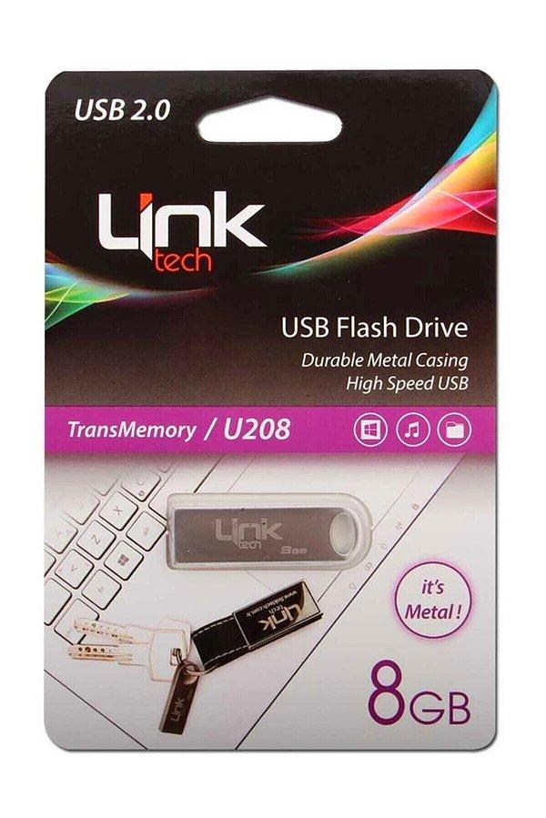 10. Link Tech Lite Metal USB Bellek 8 GB