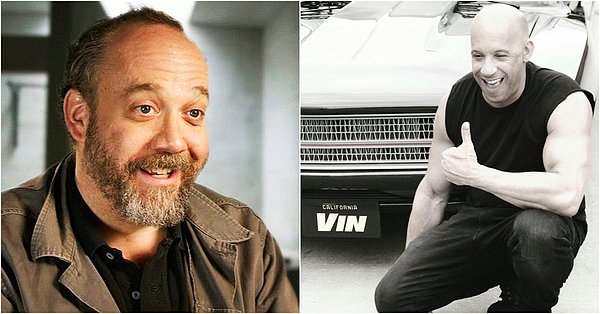 23. Paul Giamatti ve Vin Diesel