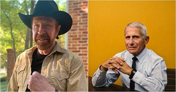 31. Chuck Norris ve Doktor Anthony Fauci