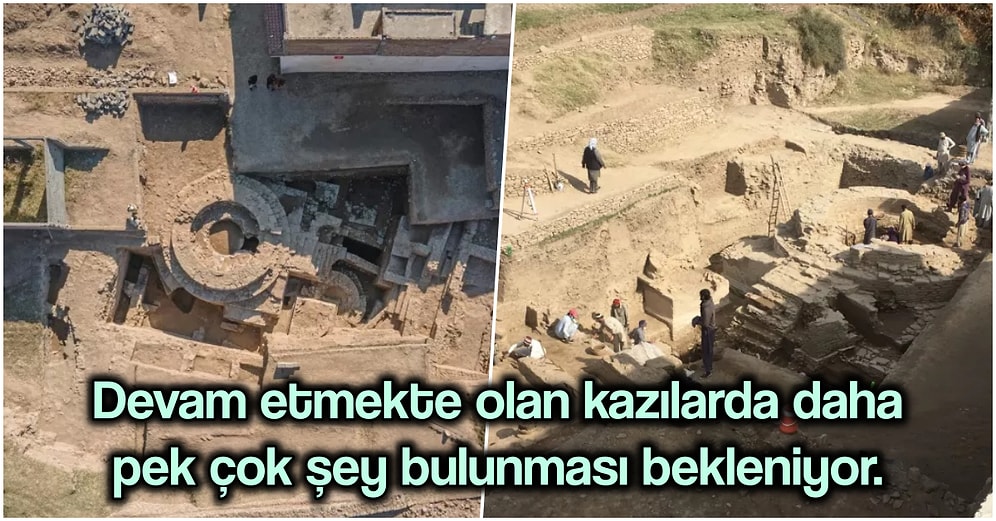Pakistan'da Yapılan Kazılarda Dünyanın En Eski Budist Tapınaklarından Biri Olduğu Düşünülen Bir Yapı Bulundu