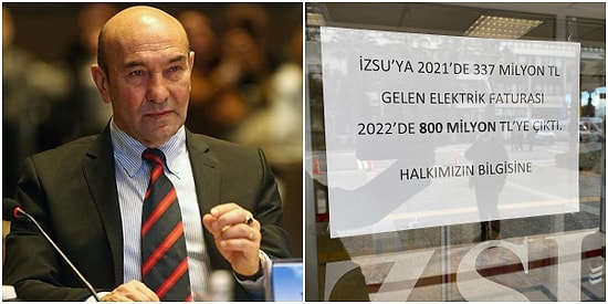 Tunç Soyer, İZSU’ya Gelen Faturayı Paylaştı: 'Fotoğraf Her Şeyin Özeti'