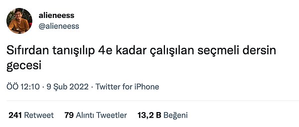 9. Her gün bu kadar ders, sınav, vize tweetleri atacağınıza çalışsanız ya?