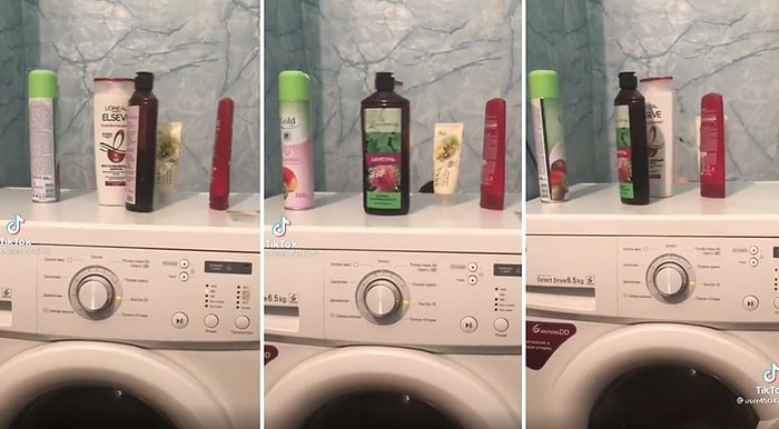 Çamaşır Makinesi Üzerinde Dans Eden Şampuanların İnternete Verdiğiniz Parayı Sonuna Kadar Hak Eden Anları