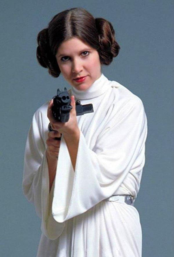 16. Prenses Leia (Carrie Fisher) — Star Wars