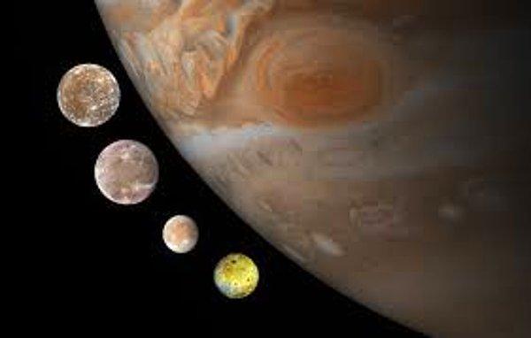 Kendi halinde apayrı bir gezegen sistemi: Jüpiter ve ayları...
