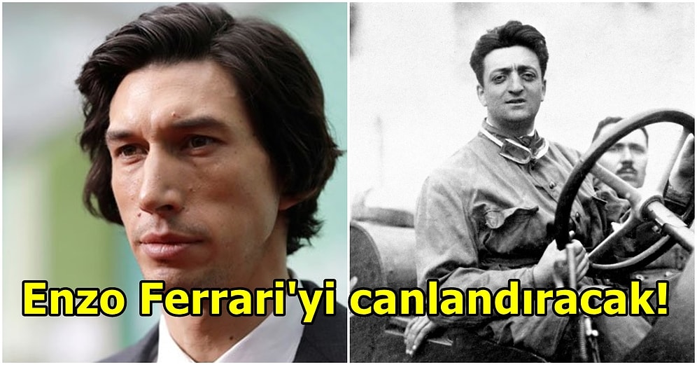 Adam Driver ve Penélope Cruz, Enzo Ferrari'nin Hayatının Anlatıldığı 'Ferrari' Filminde Yer Alacak
