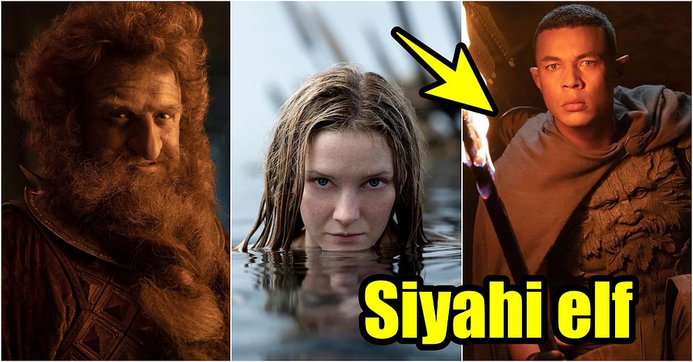 2022'nin Merak Edilen Dizisi "Yüzüklerin Efendisi: Güç Yüzükleri"ndeki Siyahi Elf Karakteri Tartışma Yarattı