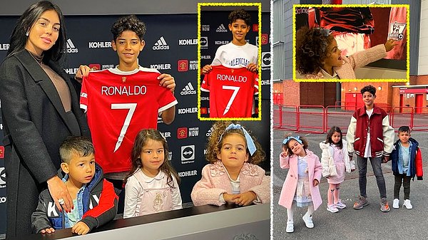 Cristiano Ronaldo'ya benzerliğiyle dikkat çeken oğlu Cristiano Ronaldo Jr., Manchester United'ın altyapısına transfer oldu.