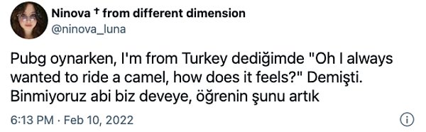 6. Yıl olmuş 2022, bu deve meselesi nasıl hala bitmemiş olabilir ya?