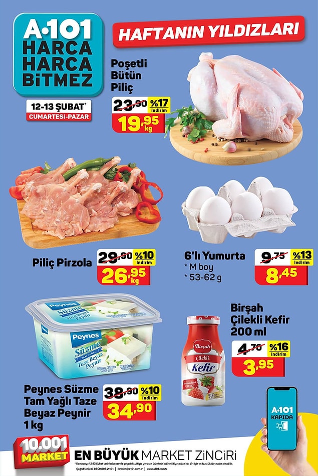 Peynes Süzme Tam Yağlı Taze Beyaz Peynir 1 kg 34,90 TL.