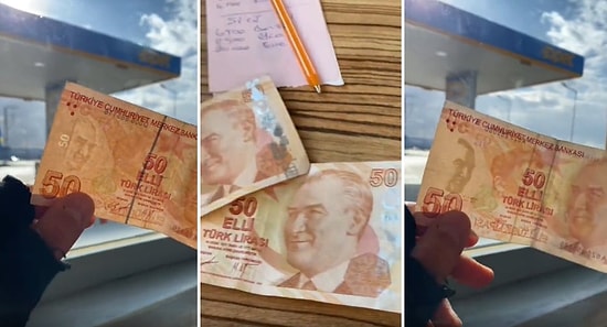 Sahte 50 TL ile Dolandırılan Adamın Haklı İsyanı: Dedesinin Fotoğrafını Koymuş Herhalde