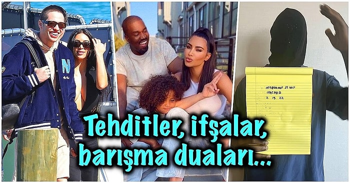 Eski Eşi Kim Kardashian'ın Yeni İlişkisi Yüzünden Deliye Dönen Kanye West'in Son Dönemde Yaptığı Tuhaflıklar