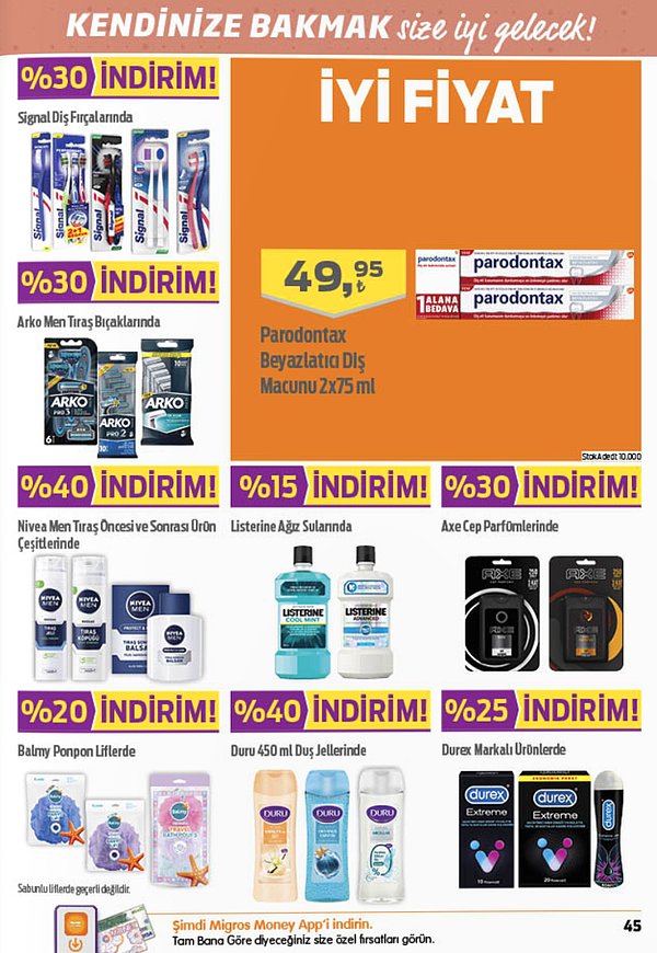 Duru 450 ml Duş Jelleri %40 indirimli.