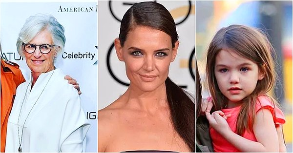 3. Katie Holmes'ün annesi ve kızı —  Kathleen Stothers-Holmes ve Suri Cruise