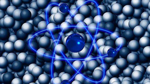 8. Elektriksel yükü sıfır olan ve sıfır kütleli temel parçacık olarak bilinen 'nötrino'nun en küçük kütlesi tespit edildi.