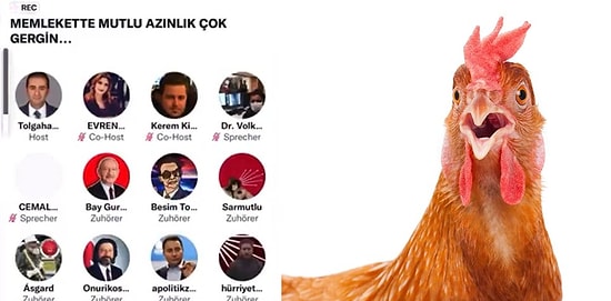 Memleket Partisi'nden İhracı İstenen Yöneticilerin Açtığı Twitter Sohbet Odasında Tavuk Gıdaklaması Çalındı