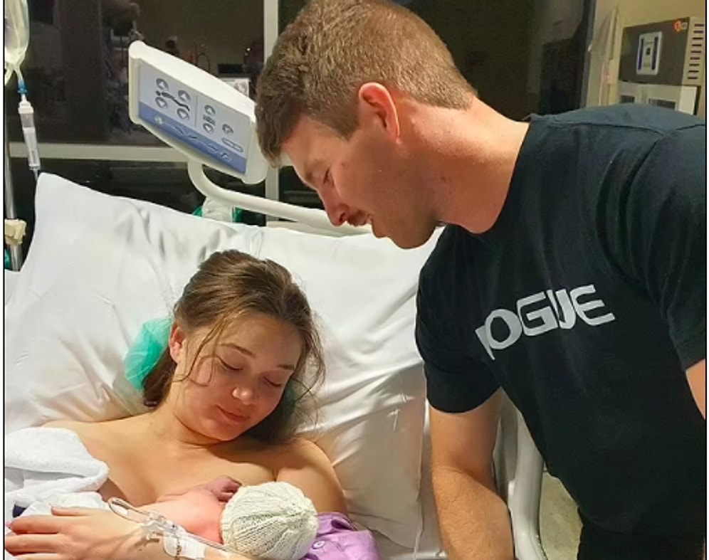 20-летняя англичанка рассказала, как парень из Tinder поддержал ее во время рождения сына от другого мужчины на их четвертом свидании — и теперь они пара