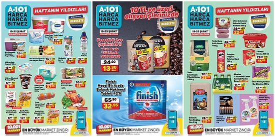 19 - 25 Şubat 2022 A101 Haftanın Yıldızları Kataloğu